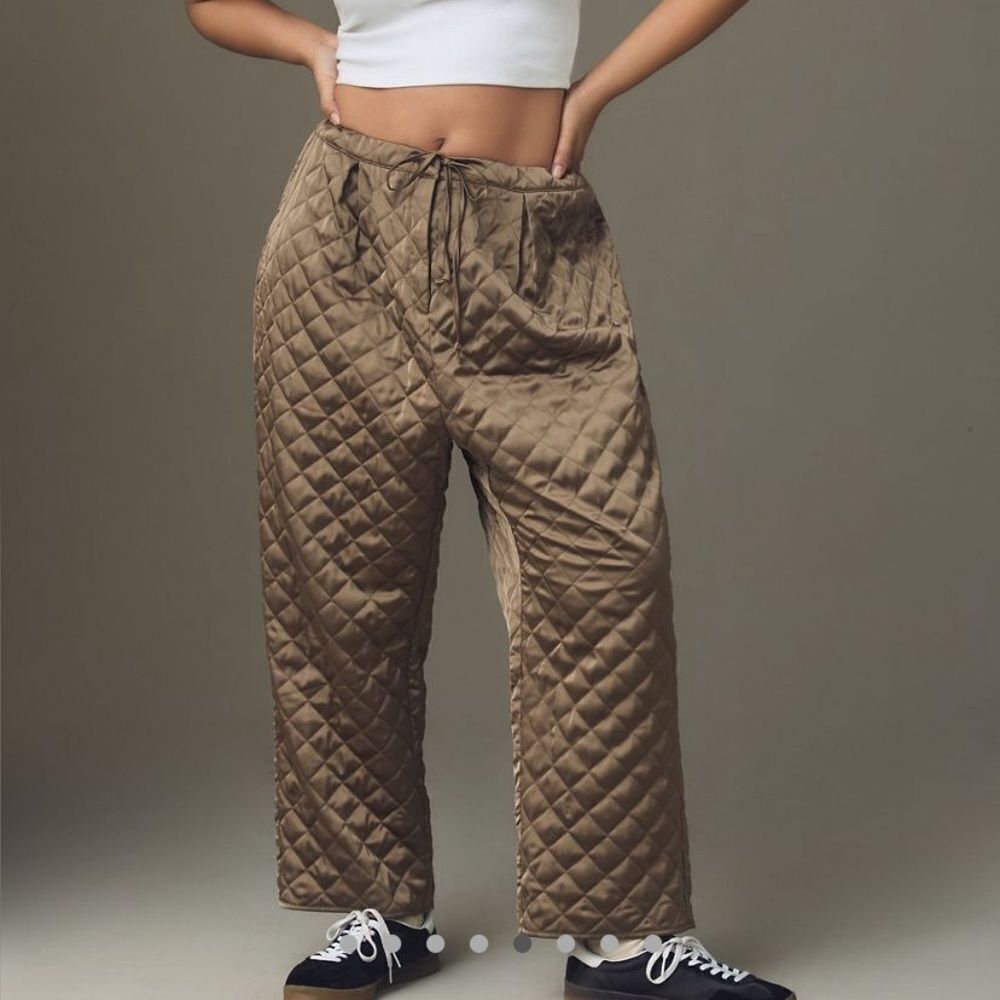 Flat White  Quilted pants - Picture 5 of 8
